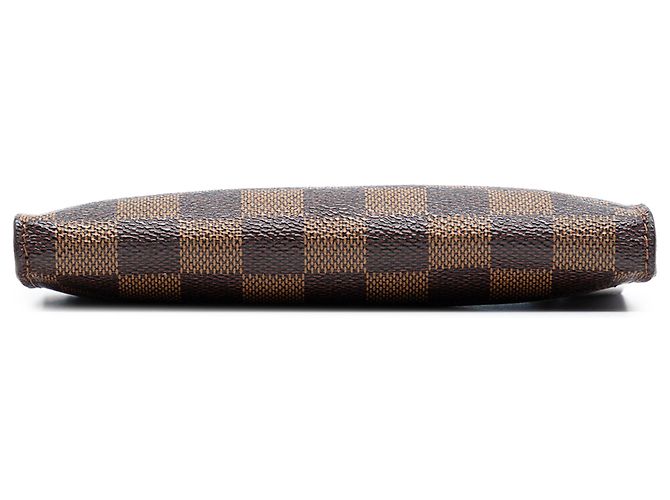 Bucket Pochette a secchiello Marais Damier Ebene Louis Vuitton Marrone - vista 3