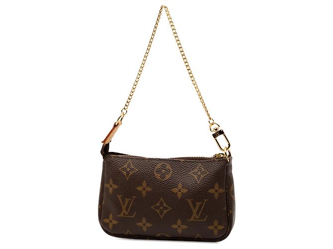 Mini Pochette Accessoires Monogramma Marrone Louis Vuitton - vista 2
