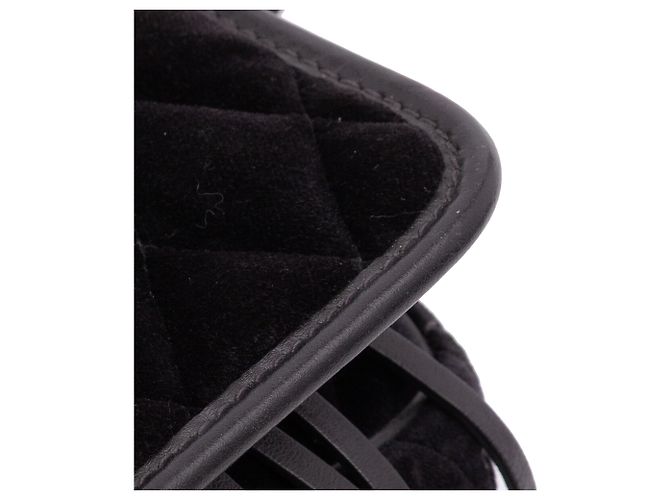 Prada Black Impuntu Velluto Corsaire Convertible Belt Bag - view 7