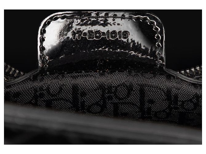Dior Schwarz Große Lackleder Cannage Lady Dior - Ansicht 6
