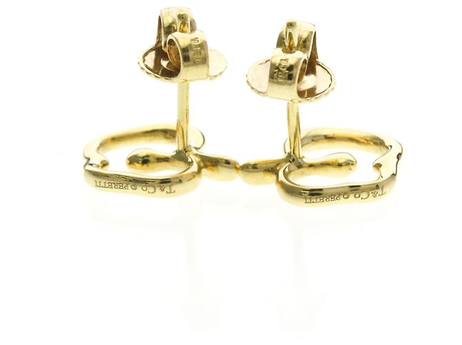 Tiffany & Co Orecchini a bottone in oro 18K Tiffany Apple D'oro - vista 3
