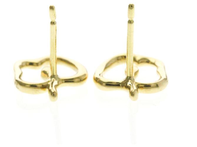 Tiffany & Co Orecchini a bottone in oro 18K Tiffany Apple D'oro - vista 7