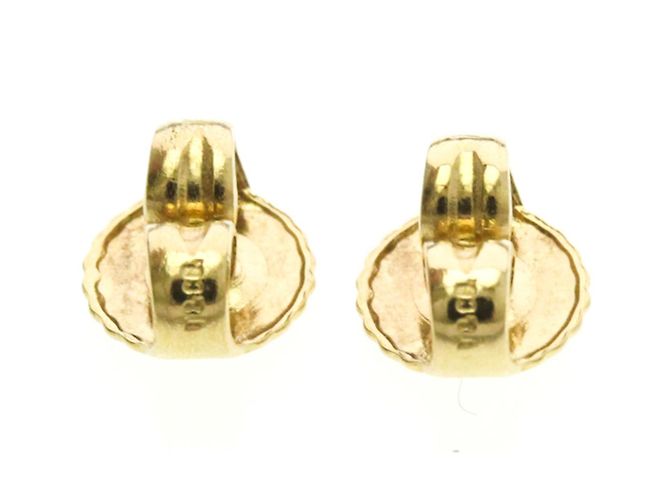Tiffany & Co Orecchini a bottone in oro 18K Tiffany Apple D'oro - vista 8