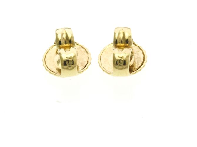 Tiffany & Co Orecchini a bottone in oro 18K Tiffany Apple D'oro - vista 9