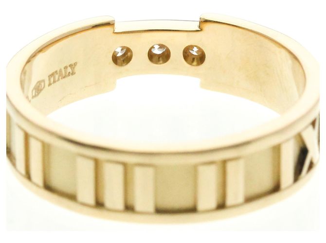 Tiffany & Co Anello Tiffany Atlas 3P con Diamanti in Oro Rosa D'oro - vista 7