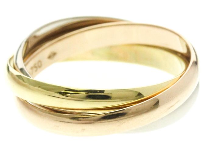 Anello Trinity di Cartier D'oro - vista 4