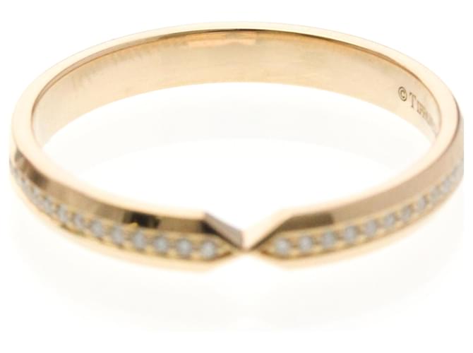 Tiffany & Co Tiffany Nesting schmaler Diamantring Golden - Ansicht 5