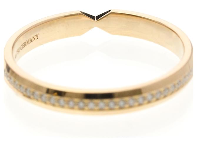 Tiffany & Co Tiffany Nesting schmaler Diamantring Golden - Ansicht 7