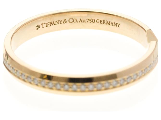 Tiffany & Co Tiffany Nesting schmaler Diamantring Golden - Ansicht 8