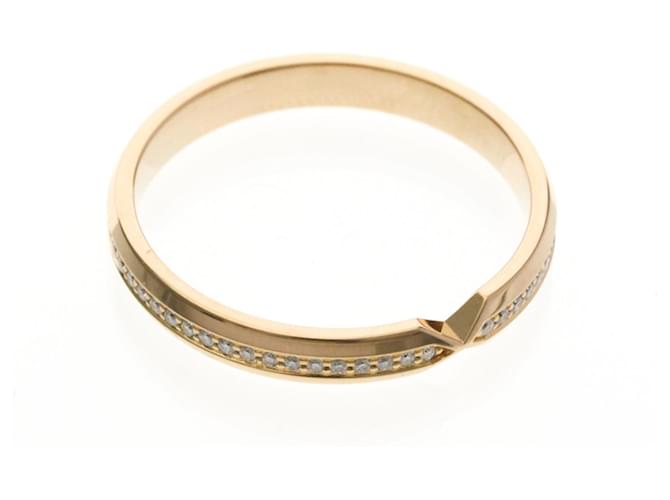 Tiffany & Co Tiffany Nesting schmaler Diamantring Golden - Ansicht 9