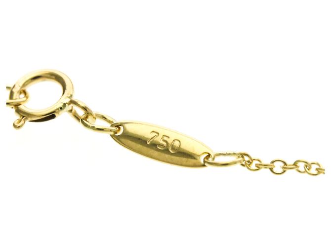 Elsa Peretti Tiffany & Co Collana Pendente Cuore Aperto in Oro 18K Tiffany D'oro - vista 11