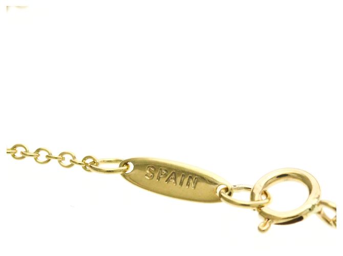 Elsa Peretti Tiffany & Co Collana Pendente Cuore Aperto in Oro 18K Tiffany D'oro - vista 12