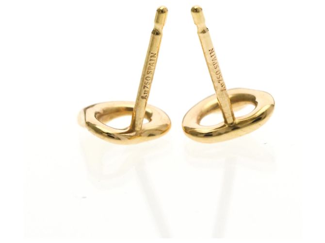 Tiffany & Co Pendientes Open Heart Extra Mini en Oro Rosa Tiffany Dorado - vista 4