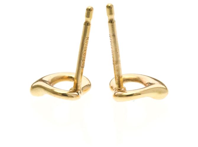Tiffany & Co Pendientes Open Heart Extra Mini en Oro Rosa Tiffany Dorado - vista 7