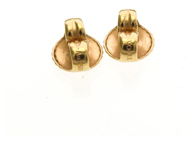 Tiffany & Co Pendientes Open Heart Extra Mini en Oro Rosa Tiffany Dorado - vista 8