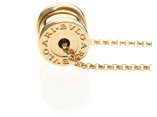 Bulgari Collana Pendente Bvlgari B.zero1 in Oro Rosa 18K D'oro - vista 2