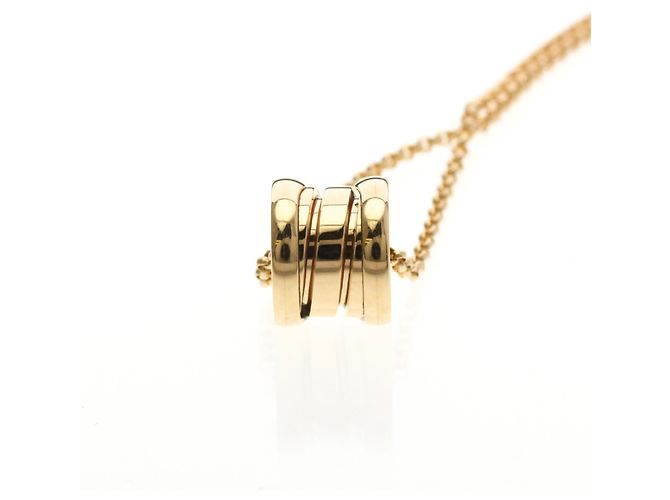 Bulgari Collana Pendente Bvlgari B.zero1 in Oro Rosa 18K D'oro - vista 4