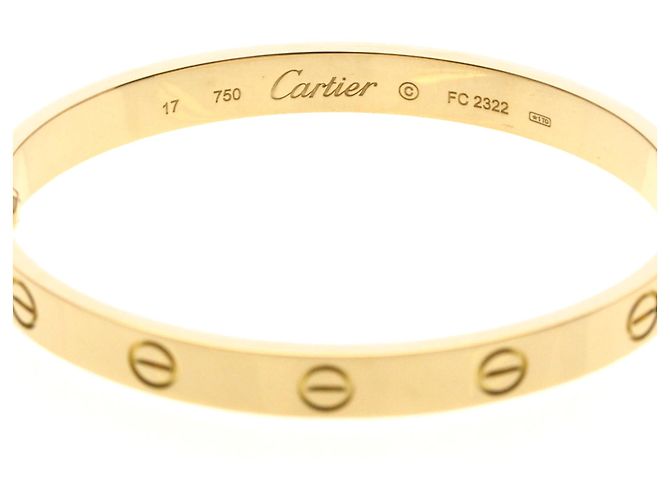 Bracciale Love Cartier B6016217 D'oro - vista 5