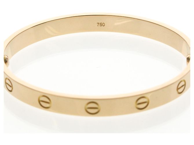 Bracciale Love Cartier B6016217 D'oro - vista 8