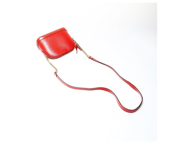 Borsa a Spalla Mini Alma Epi Louis Vuitton 2018 Rosso - vista 10