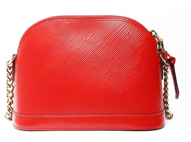 Borsa a Spalla Mini Alma Epi Louis Vuitton 2018 Rosso - vista 3