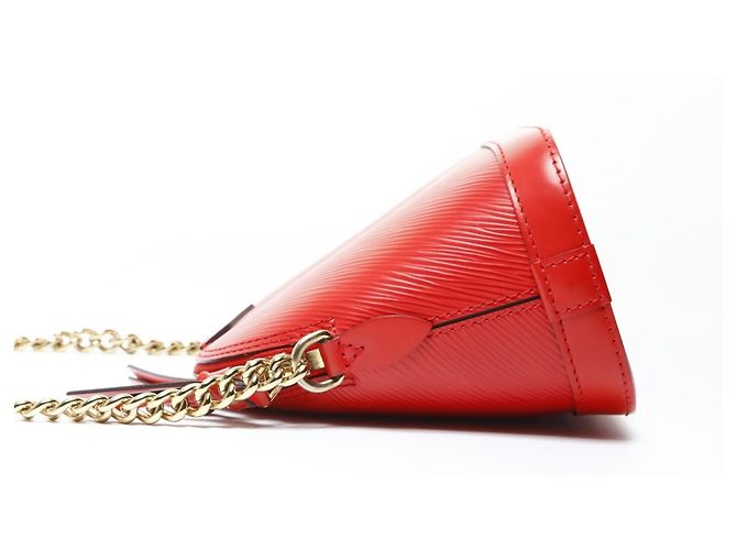 Borsa a Spalla Mini Alma Epi Louis Vuitton 2018 Rosso - vista 4