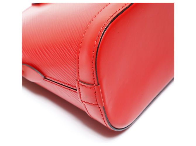 Borsa a Spalla Mini Alma Epi Louis Vuitton 2018 Rosso - vista 6