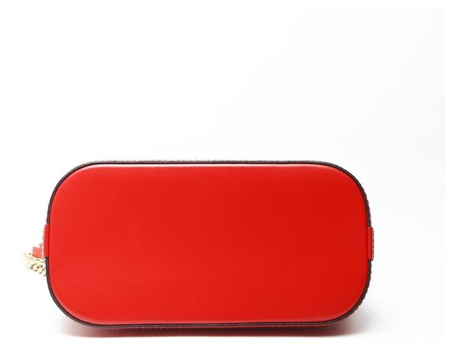 Borsa a Spalla Mini Alma Epi Louis Vuitton 2018 Rosso - vista 8