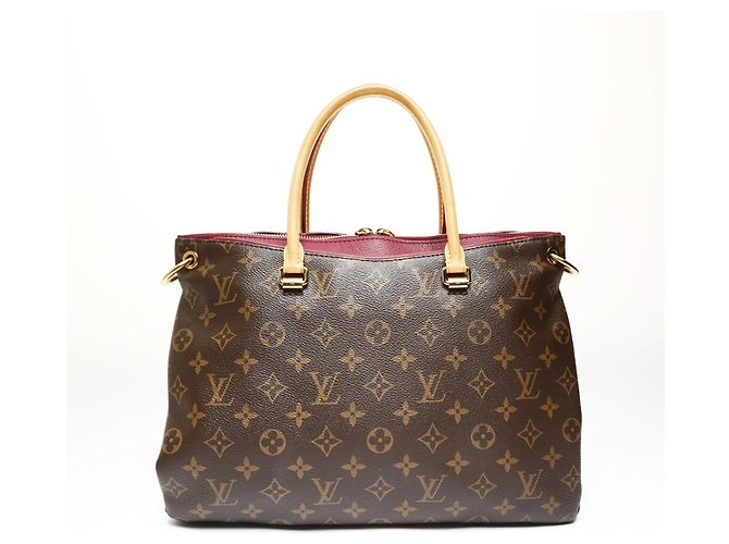 Borsa Tote Monogram Pallas di Louis Vuitton 2013 Marrone - vista 2