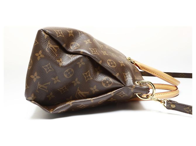 Borsa Tote Monogram Pallas di Louis Vuitton 2013 Marrone - vista 4