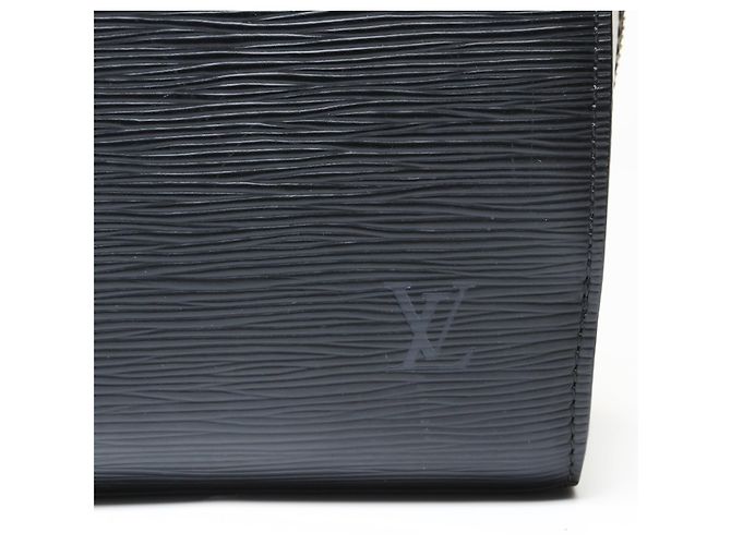 Louis Vuitton 2005 Pont Neuf Epi Leder Handtasche Schwarz - Ansicht 8