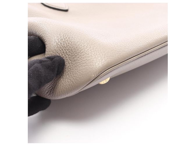 Prada Vitello Dino Handtasche Beige - Ansicht 10