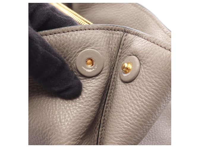 Prada Vitello Dino Handtasche Beige - Ansicht 8