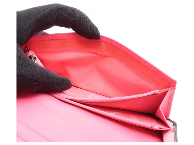 Cartera larga bifold negra de la línea Cambon de Chanel Negro - vista 10