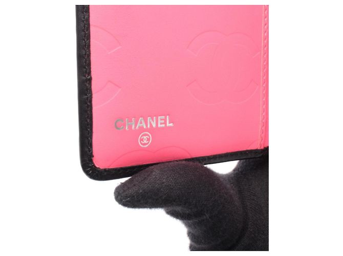Cartera larga bifold negra de la línea Cambon de Chanel Negro - vista 5
