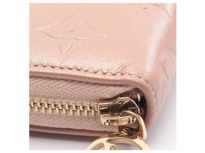 Cartera Zippy Coussin Louis Vuitton Rosa Dorado - vista 8