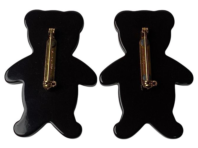 Louis Vuitton Nunouls Teddy Bear Brosche - Ansicht 3