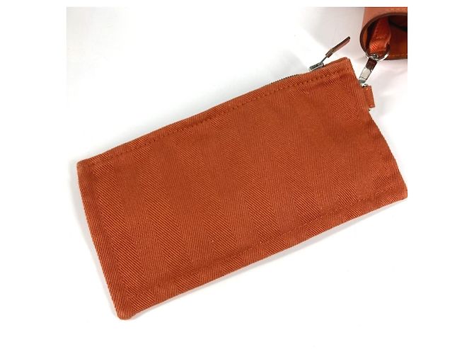 Borsa Long PM Valparaiso di Hermès Arancione - vista 10