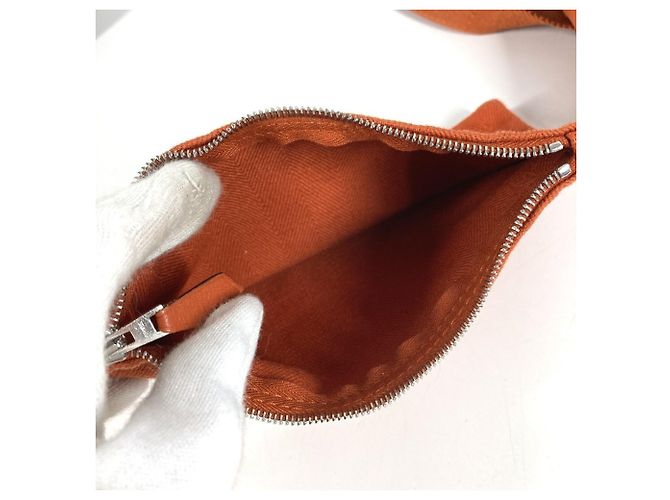 Borsa Long PM Valparaiso di Hermès Arancione - vista 11