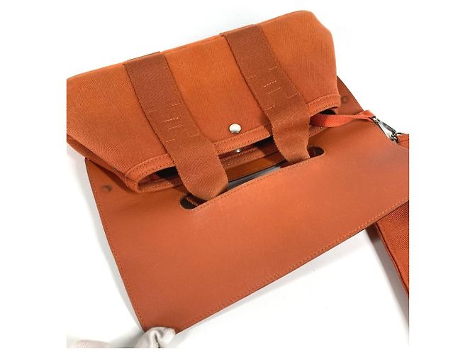 Borsa Long PM Valparaiso di Hermès Arancione - vista 12