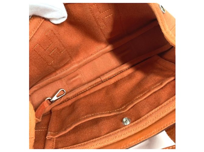 Borsa Long PM Valparaiso di Hermès Arancione - vista 14