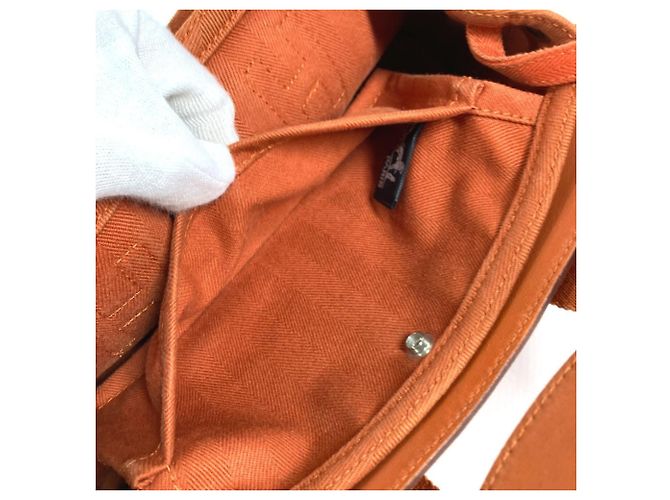 Borsa Long PM Valparaiso di Hermès Arancione - vista 15