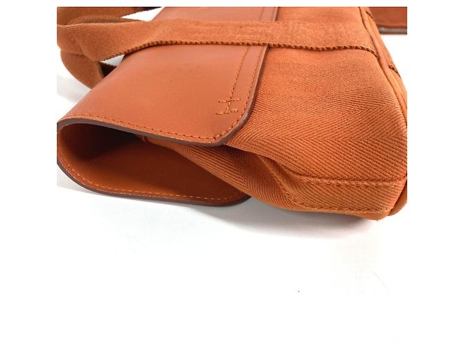 Borsa Long PM Valparaiso di Hermès Arancione - vista 7