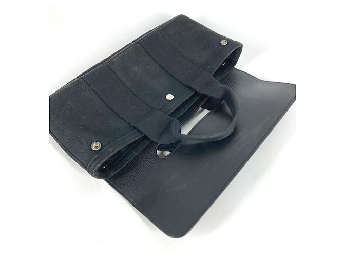 Bolso Tote Largo PM Valparaiso Hermès Negro - vista 10