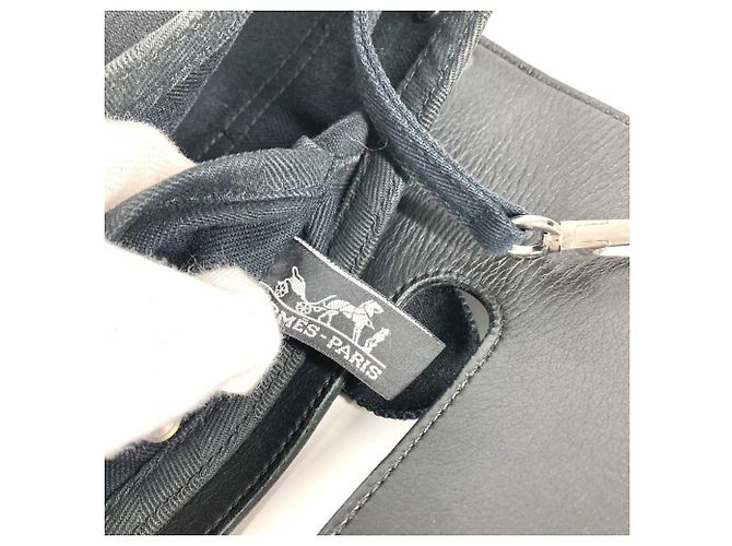 Bolso Tote Largo PM Valparaiso Hermès Negro - vista 13