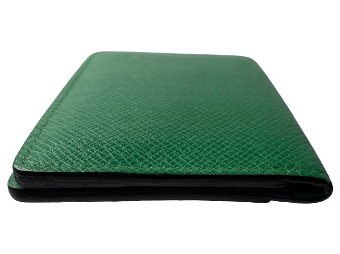 Organizer Tarjetero de bolsillo Louis Vuitton Taiga Verde - vista 4