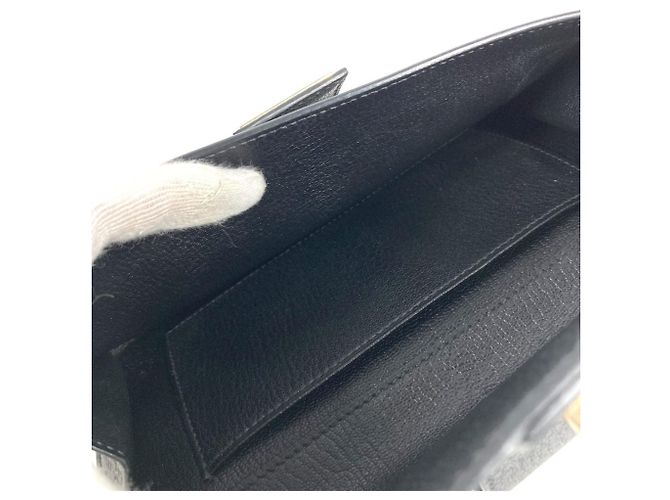 Borsa Pochette Medor Logo Hermès Nero - vista 11