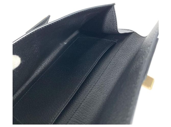 Borsa Pochette Medor Logo Hermès Nero - vista 13