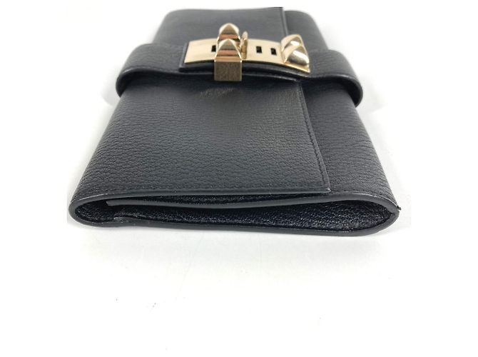 Borsa Pochette Medor Logo Hermès Nero - vista 3