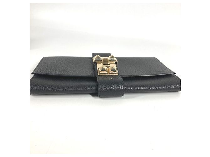 Borsa Pochette Medor Logo Hermès Nero - vista 4